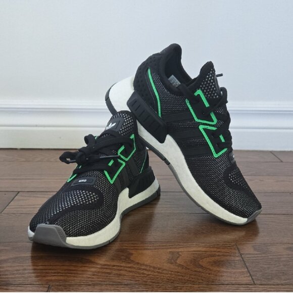 Adidas NMD_G1 J black sneakers size 4.5 - Picture 1 of 8